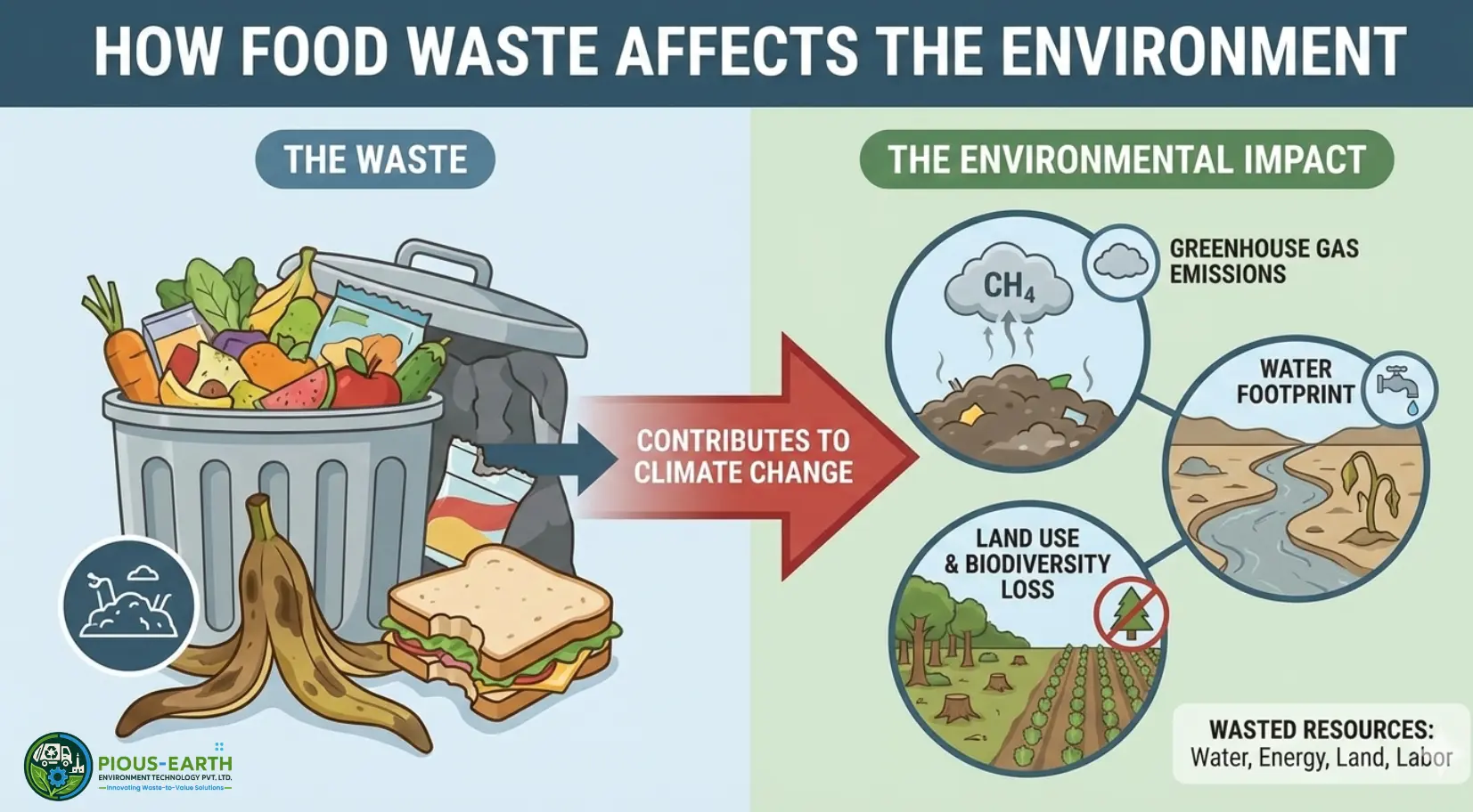 How Does Food Waste Affect the Environment How Does Food Waste Affect the Environment